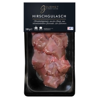 Aldi Süd  GOURMET FINEST CUISINE Hirschgulasch aus der Keule 300 g