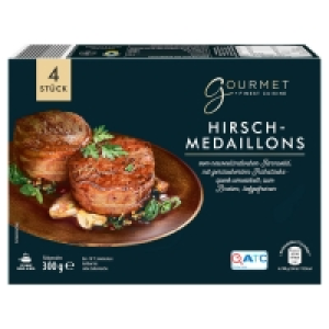 GOURMET FINEST CUISINE Hirschmedaillons im Speckmantel 300 g 5.99 €