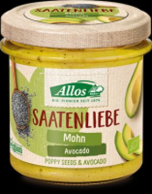 Allos Mohn-Avocado - Saatenliebe Brotaufstrich 2.17 €