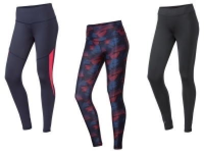 CRIVIT® Damen Funktionstights, schnelltrocknend und feuchtigkeitsablei
