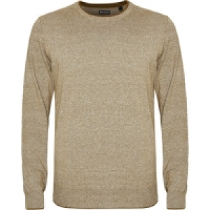 Karstadt  MANGUUN Pullover, Melange, 2-in-1-Säume, für Herren