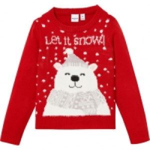 Karstadt  MANGUUN Pullover, Weihnachtsmotiv, für Kinder