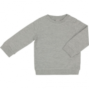 K|town Sweatshirt, Rundhals, Rippbund, Druckknopf-Schließe, für Babys