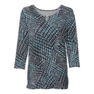 NKD  Damen-Langarmshirt mit dekorativen Ausschnitt