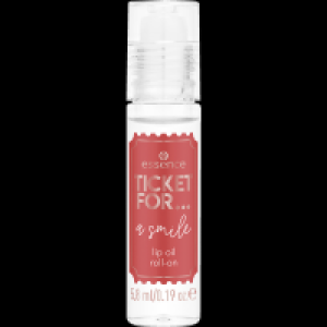 Essence TICKET FOR... a smile lip oil roll-on 01 Love Making You Laugh.