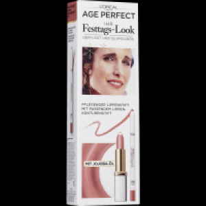 Loréal Paris Coffret Lippenstift 109 Blooming Nude Pink +Lippenkonturenstift 639 Gl
