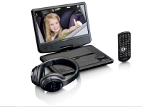Lidl Lenco Lenco Portabler DVD-Player 9 mit Autohalterung und Bluetooth-Kopfhör