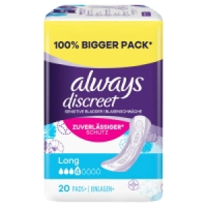 ALWAYS DISCREET Inkontinenz-Einlagen 4.99 €