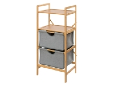 Wenko Regal »Bahari«, mit 2 Schubladen, 2 Ablagen, aus Bambus 59.99 €