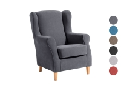 MAX WINZER Ohrenbackensessel »Lorris«, mit Velourstoff 384.06 €