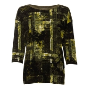 Damen-Shirt mit Glitzerband am Ausschnitt 6.99 €