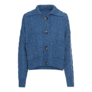 Damen-Strickjacke mit Zopfmuster 9.09 €