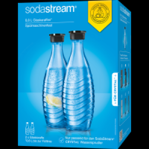 Rossmann Sodastream Spülmaschinenfeste Glaskaraffe Duopack