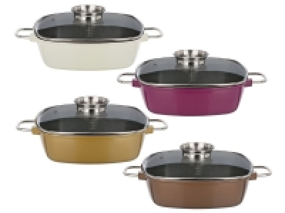 GSW Servierpfanne »Gourmet Premium Color«, energiesparend, mit Aroma-G 35.42 €