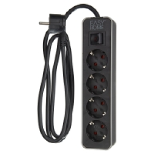 EASY HOME® Design-Steckdosenleiste mit Schalter 4.99 €