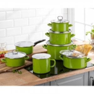Emaille-Kochtopf Green Star 7.99 €