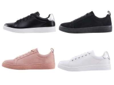 Lidl Esmara® ESMARA® Sneaker Damen, Zungen- und Schaftrandpolsterung, mit Schnürung