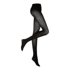 NKD  Damen-Strickstrumpfhose mit Webmuster