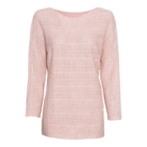 NKD  Damen-Pullover mit dezentem Ajour-Muster