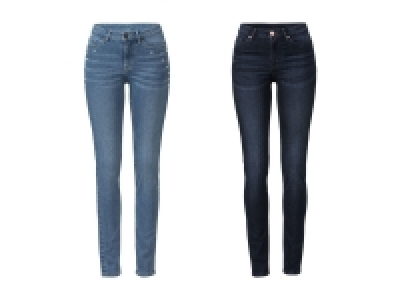 ESMARA® Skinny Jeans Damen, schmal geschnitten, 5-Pocket-Style, hoher