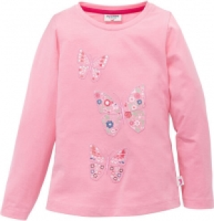 Salt & Pepper Langarmshirt, Schmetterlinge, für Mädchen