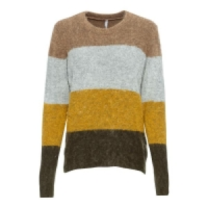 Damen-Pullover mit Blockstreifen 6.50 €