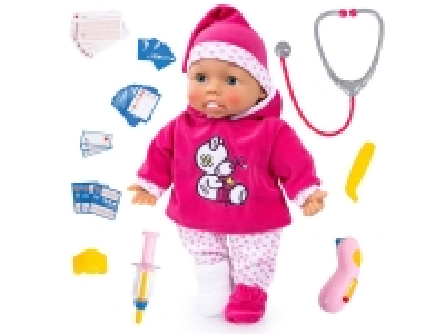 Bayer Design Funktionspuppe Doktor Baby 38cm