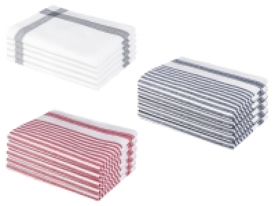 Lidl Livarno Home Livarno Home Leinen-Geschirrtücher 5 Stück, 50 x 70 cm