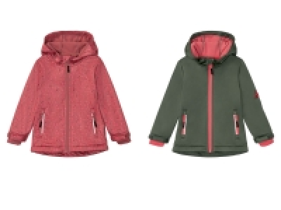Lidl Lupilu® LUPILU® Kleinkinder Softshell Jacke Mädchen, winddicht