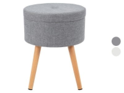 Livarno Home Hocker mit Staufach, Buche