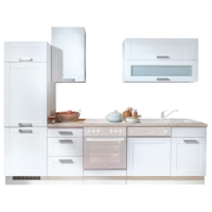 Küchenleerblock - Lacklaminat weiß - Asteiche - 270 cm 599.00 €