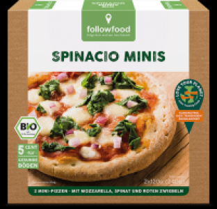 followfood Pizza-Minis Spinacio 3.27 €