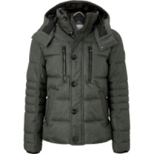 Tom Tailor Steppjacke, Kapuze, Eingrifftaschen, Knopfleiste, für Herre
