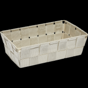 Ideenwelt Flechtkorb klein taupe
