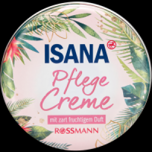 Rossmann Isana Pflegecreme mit zart fruchtigem Duft