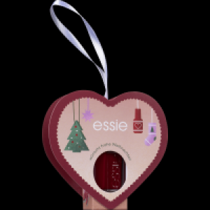 Rossmann Essie Nagellack in weihnachtlicher Herz-Verpackung, Nr. 427 maki me happy