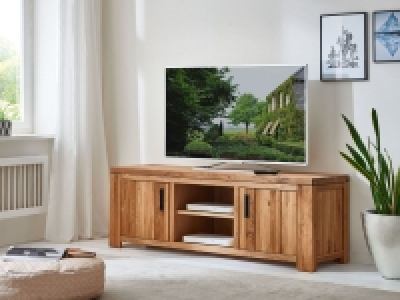 INNOHA TV-Kommode »AMIGOS«, mit 2 Türen, 2 Schubladen, aus Wildeiche