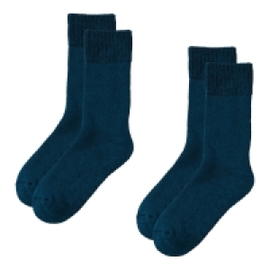Damen und Herren Winter-Wellness-Socken, 2 Paar 2.99 €