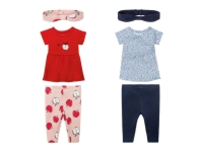 LUPILU® Baby Mädchen Set