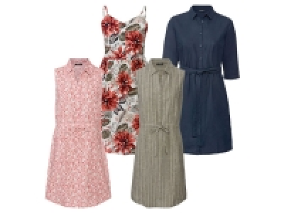 ESMARA® Kleid Damen, luftig leichte Qualität