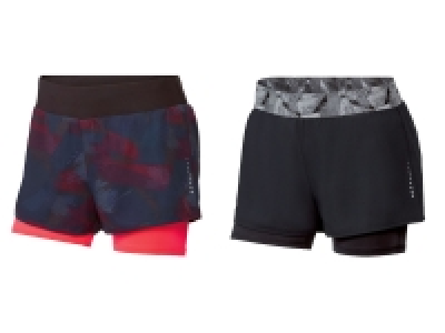 Lidl Crivit® CRIVIT® Funktionsshorts Damen, schnelltrocknend und feuchtigkeitsablei