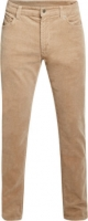 Karstadt  Dunmore Cordhose, uni, Regular Fit, 5-Pocket-Style, für Herren
