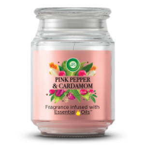 Große Duftkerze Rosa Pfeffer & Kardamom 15.99 €