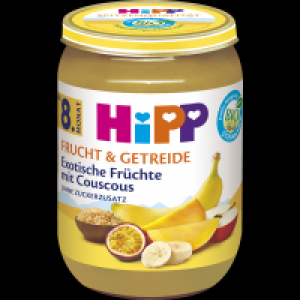 Hipp Bio Frucht & Getreide Exotische Früchte mit Couscous