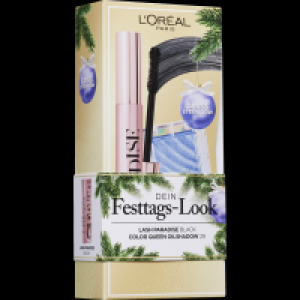 Loréal Paris X-Mas Set: Lash Paradise Mascara Schwarz + Super Liner Ultra Precision
