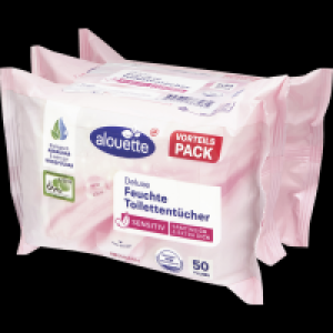 Alouette Deluxe feuchte Toilettentücher sensitiv