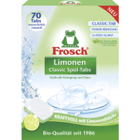 Rossmann Frosch Limonen Classic Spül-Tabs