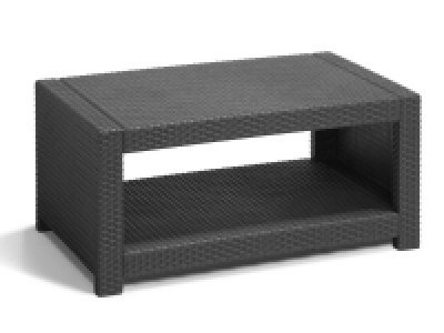Keter Allibert Tisch »Monaco«, mit Staufläche, in Rattanoptik, Wetter- 79.99 €