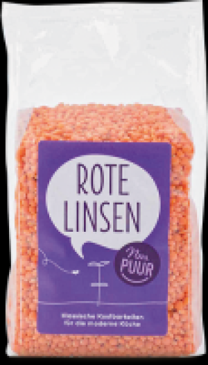 Nur Puur Rote Linsen 2.17 €