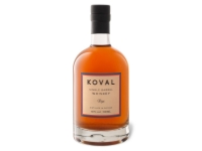 Koval Single Barrel Rye Whiskey 40% Vol 29.99 €